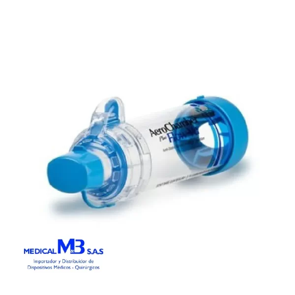 AEROCHAMBER PLUS FLOW-VU con boquilla para mayores de 5 años - Medical M&B Tienda