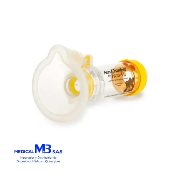 AEROCHAMBER PLUS FLOW-VU con máscara pediatrica (1-5 años) - Medical M&B Tienda