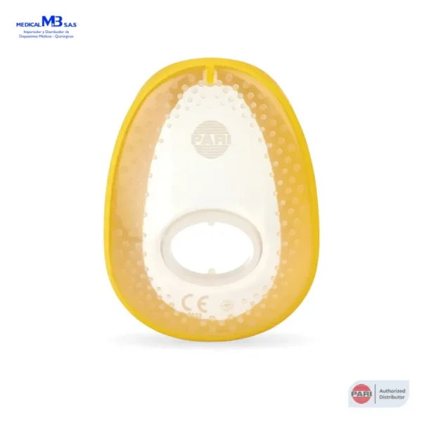 Inhalocámara PARI VORTEX + Nueva Mascarilla Amarilla para Niños - Medical M&B Tienda