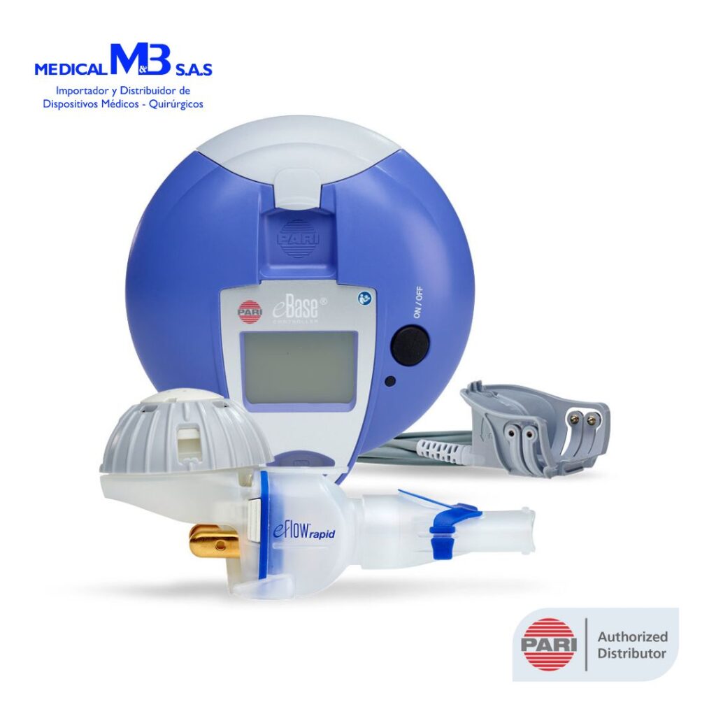 Sistema de Nebulizador Electrónico eFlow Rapid PARI - Medical M&B Tienda Nebulizadores